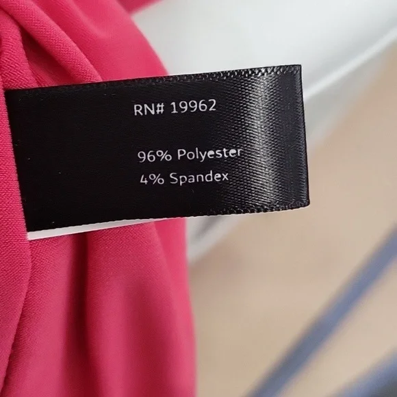 Boston Proper Slinky Knit Ruched Long Sleeve Maxi Dress Sz M Pink, Cocktail - Picture 3 of 6